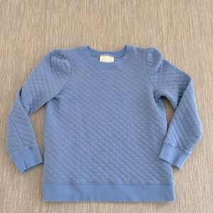 Sail to Sable quilted puff sleeve sweatshirt -S